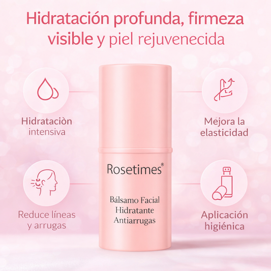 Bálsamo Facial Hidratante Antiarrugas Rosetimes®